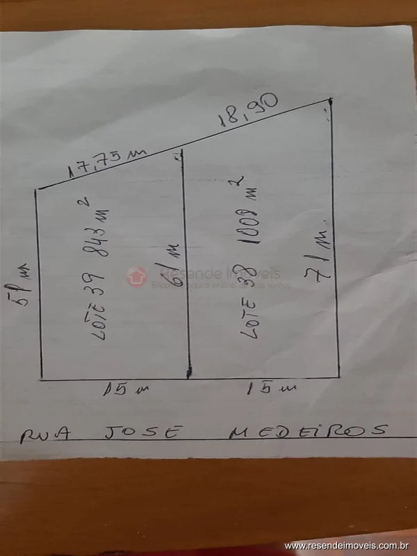 Foto 1 de 8 - Terreno para venda em Mirante das Agulhas