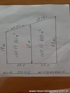 Terreno para venda em Mirante das Agulhas - Imobiliária Marisa Imoveis