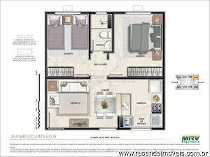 Apartamento para venda em Paraíso