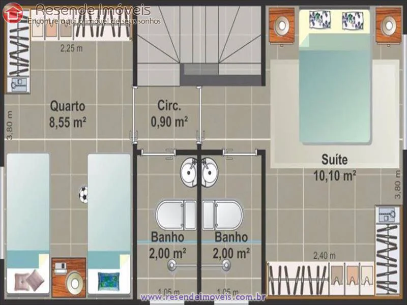 Foto 2 de 3 - Casa para venda em Fazenda da Barra III