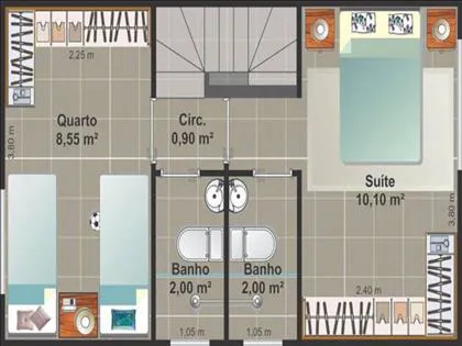 Casa para venda em Fazenda da Barra III