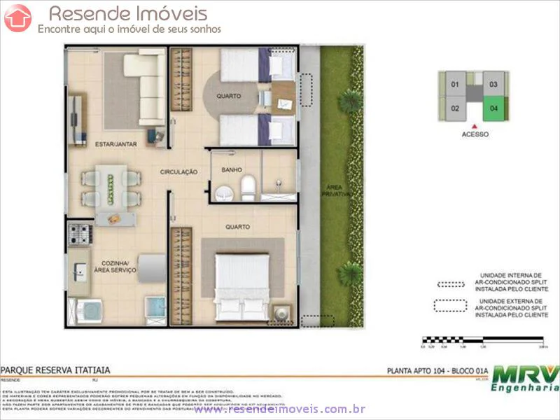 Foto 3 de 14 - Apartamento para venda em Cidade Alegria