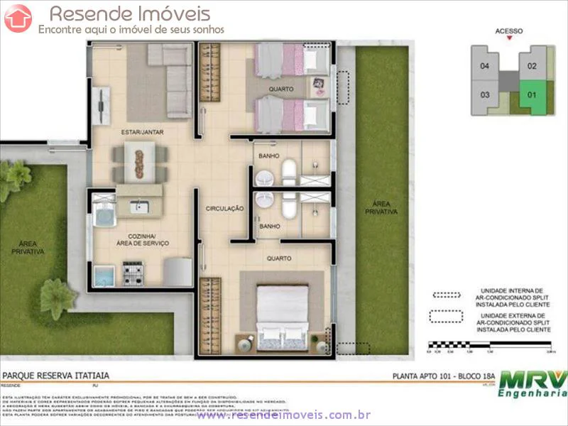 Foto 4 de 14 - Apartamento para venda em Cidade Alegria