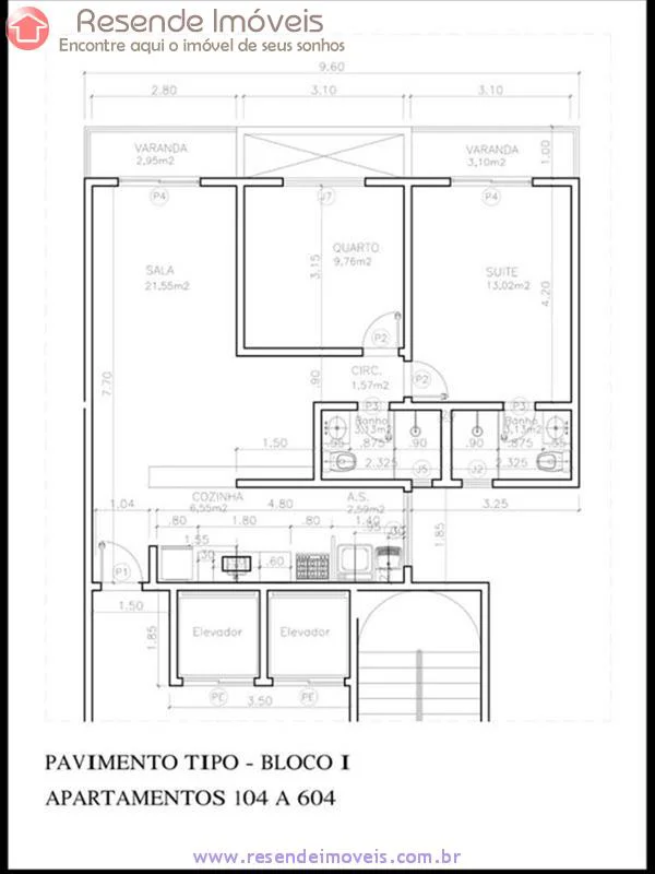 Foto 1 de 3 - Apartamento para aluguel em Santa Isabel