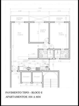 Apartamento para aluguel em Santa Isabel