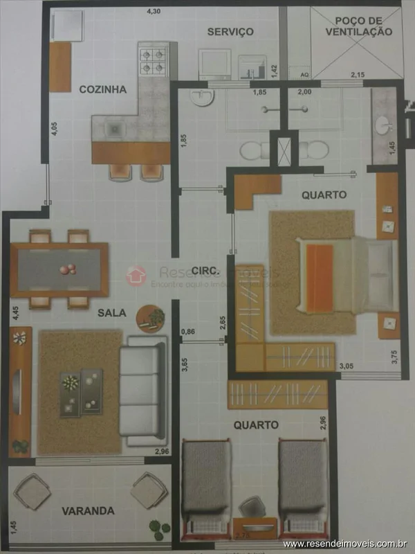 Foto 1 de 20 - Apartamento para venda em Vila Julieta