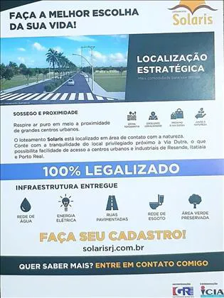 Terreno para venda em Jardim do Sol