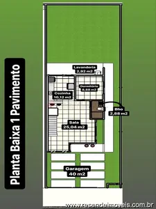 Casa para venda em Mirante das Agulhas