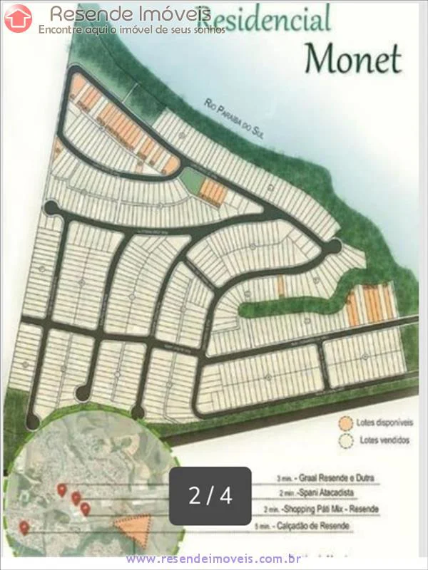 Foto 2 de 2 - Terreno para venda em Monet