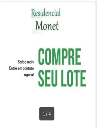 Terreno para venda em Monet