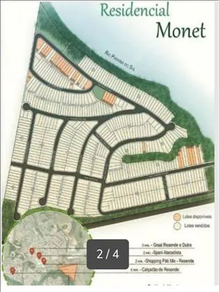 Terreno para venda em Monet