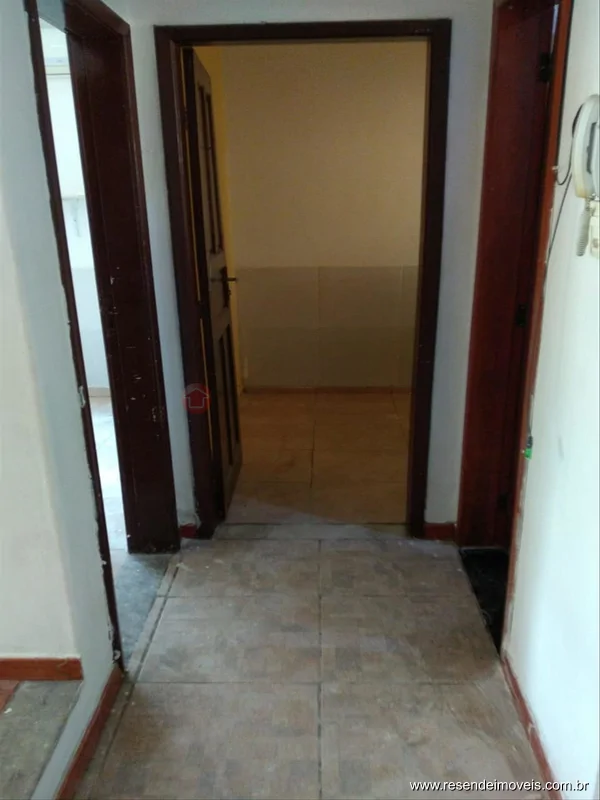 corredor de acesso aos quartos