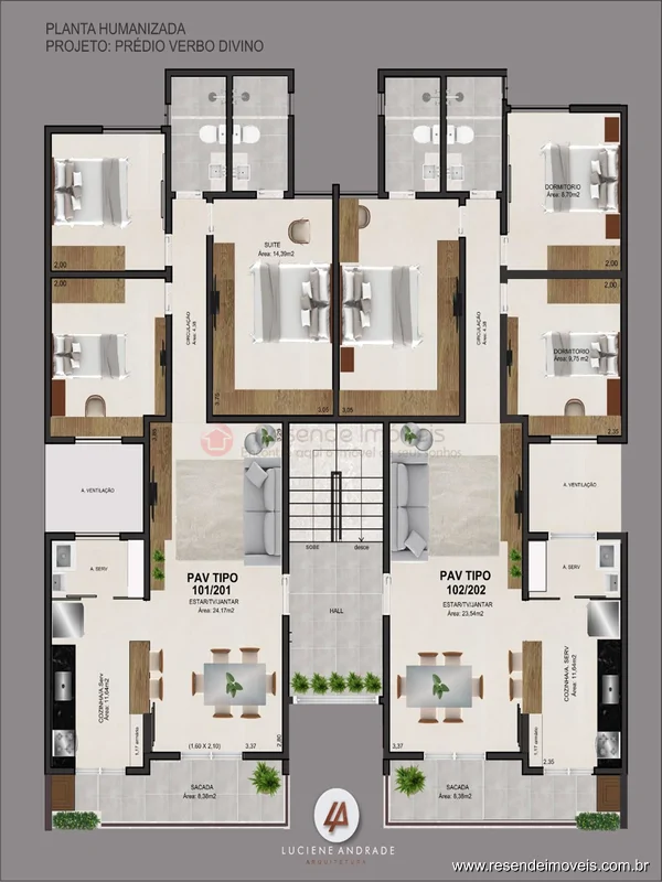 Foto 3 de 15 - Apartamento para venda em Barbosa Lima