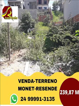 Terreno para venda em Monet