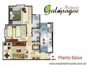 Apartamento para venda em Jardim Tropical