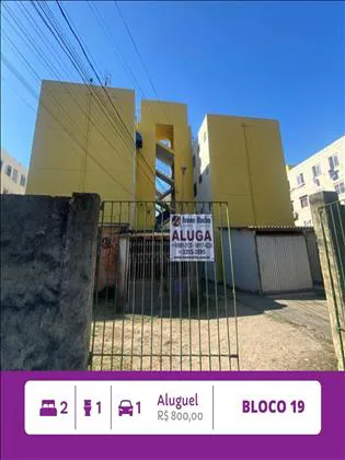 Apartamento para aluguel em Cidade Alegria