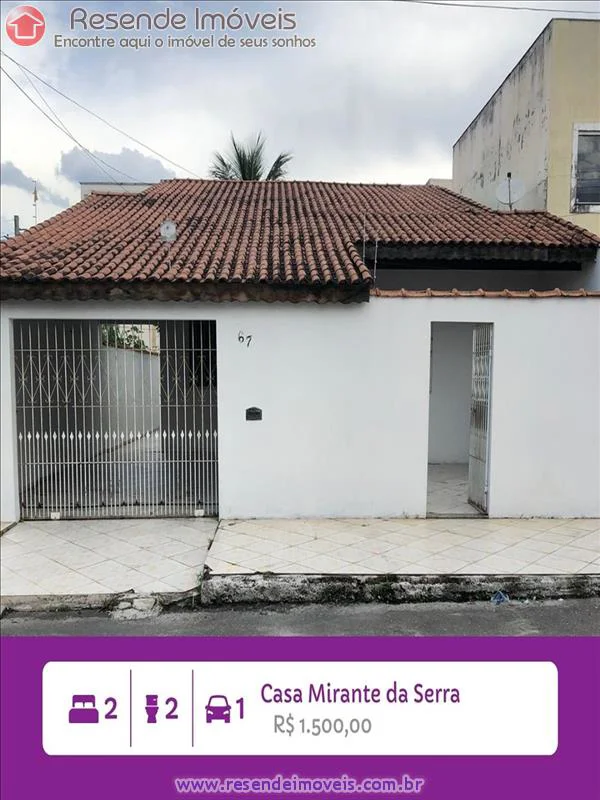 Foto 2 de 11 - Casa para aluguel em Mirante de Serra