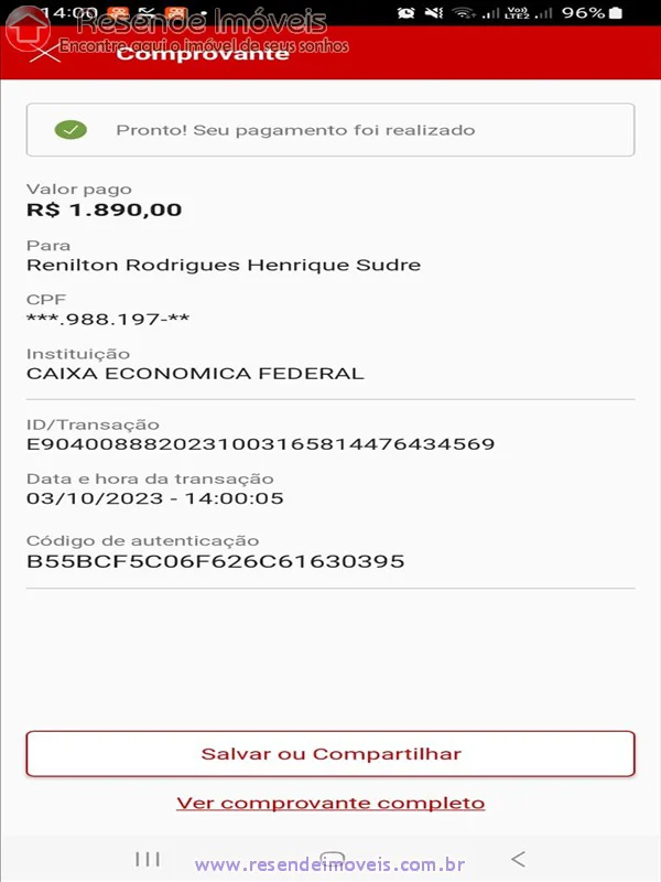 Foto 20 de 21 - Casa para venda em Boa Vista II